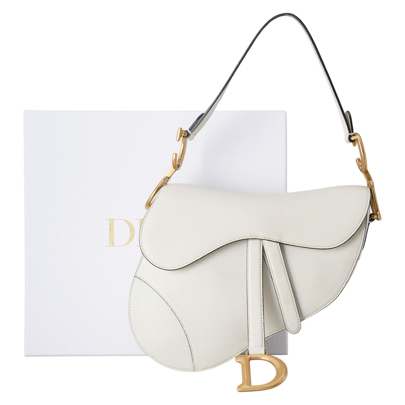 CHRISTIAN DIOR(USED)디올 새들 미디움 백